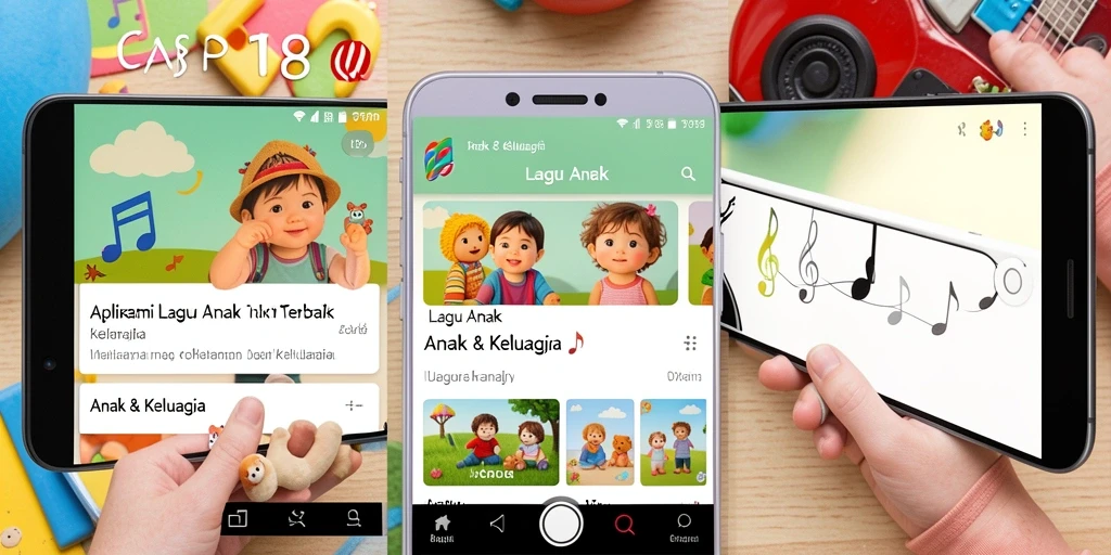 Antarmuka aplikasi PRADA188 yang menarik bagi anak-anak.